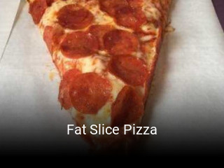 Fat Slice Pizza reserve table