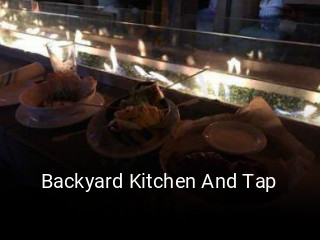 Backyard Kitchen And Tap reservation