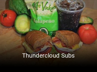 Thundercloud Subs reserve table