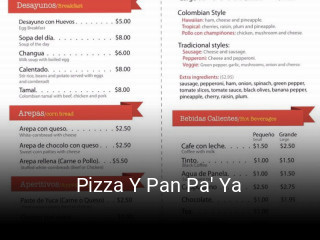 Pizza Y Pan Pa' Ya table reservation