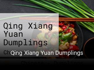 Qing Xiang Yuan Dumplings book online