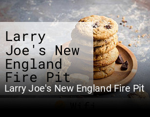 Larry Joe's New England Fire Pit book table