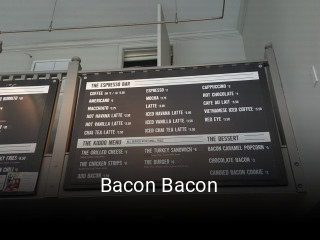 Bacon Bacon reserve table