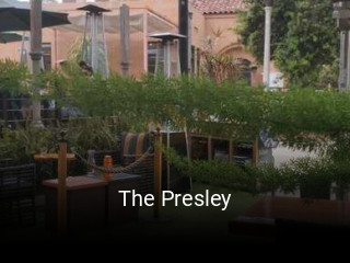 Book a table now at The Presley