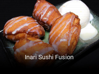 Inari Sushi Fusion book table