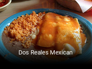 Dos Reales Mexican reserve table