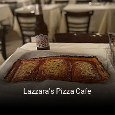 Lazzara's Pizza Cafe book table