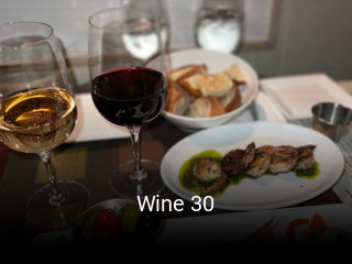Wine 30 reservation
