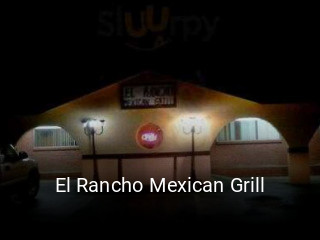 El Rancho Mexican Grill reserve table