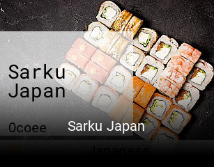 Sarku Japan reserve table
