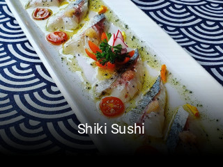 Shiki Sushi book table