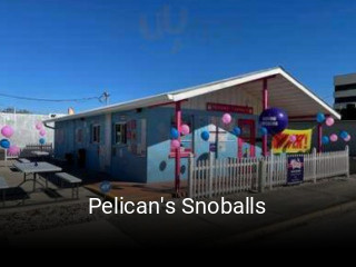 Pelican's Snoballs reserve table