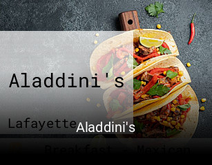 Aladdini's reservation