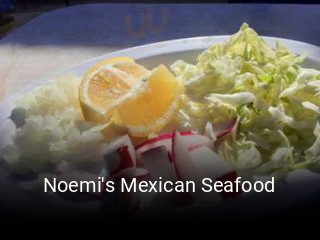 Noemi's Mexican Seafood reserve table