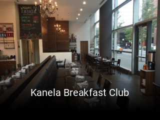 Kanela Breakfast Club reserve table