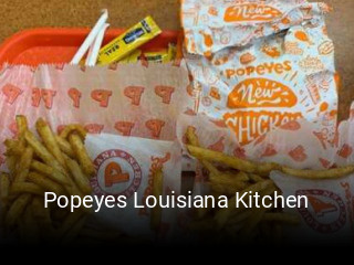 Popeyes Louisiana Kitchen book table