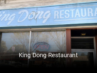 Book a table now at King Dong Restaurant