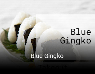 Blue Gingko reserve table