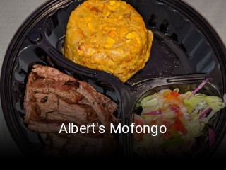 Albert's Mofongo reserve table