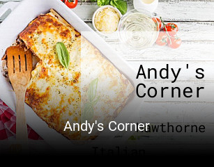 Andy's Corner reservation