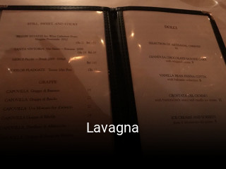 Lavagna table reservation