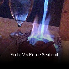Eddie V's Prime Seafood book table