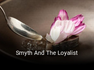 Smyth And The Loyalist reserve table