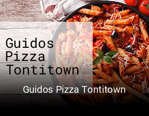 Guidos Pizza Tontitown table reservation