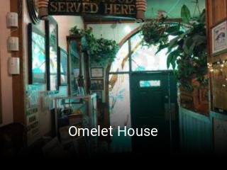 Omelet House reserve table