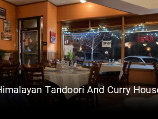 Book a table now at Himalayan Tandoori And Curry House