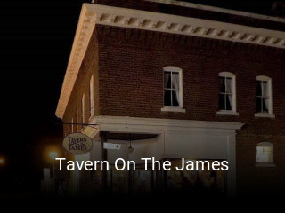 Tavern On The James table reservation
