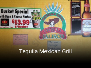 Tequila Mexican Grill table reservation