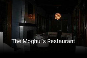 The Moghul's Restaurant book online