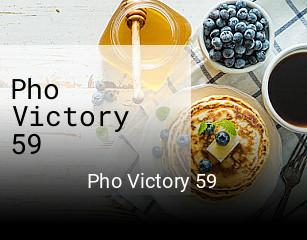 Pho Victory 59 reservation